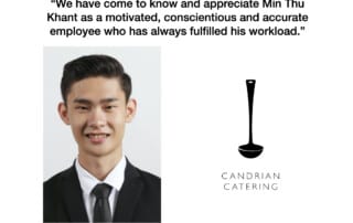 (Mike) Min Thu Khant Candrian Catering Post