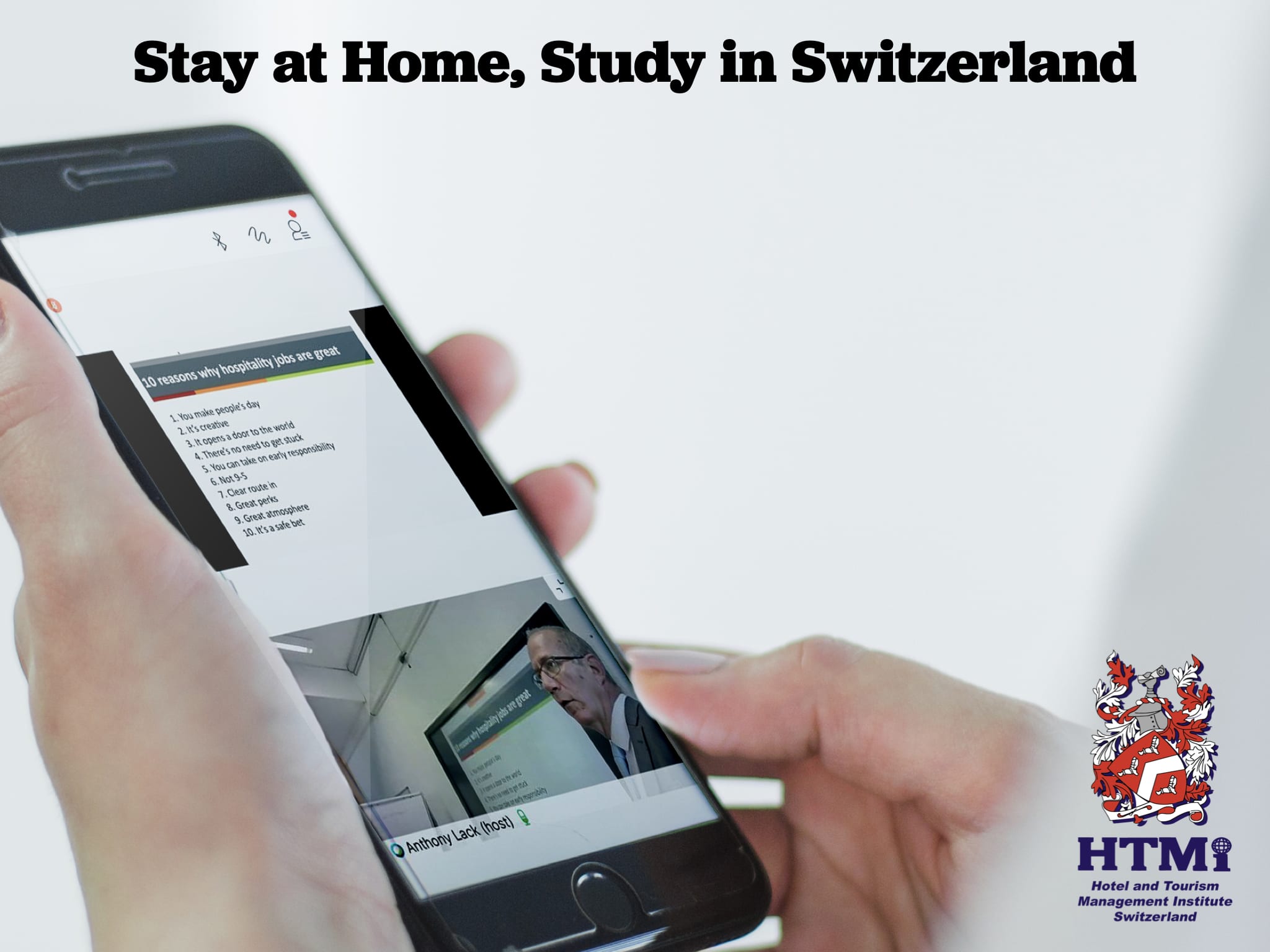 Stay at Home, Study in Switzerland