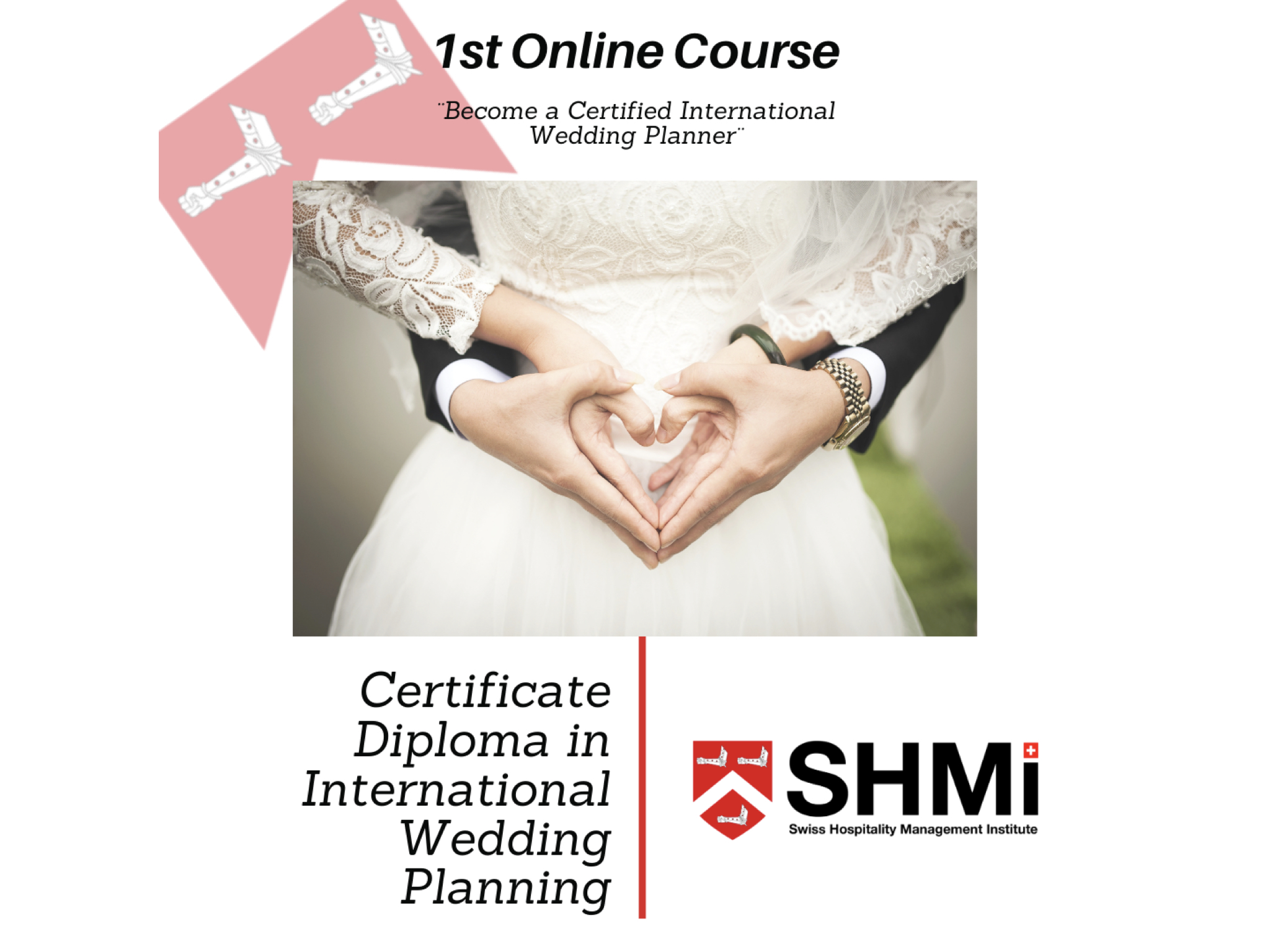 SHMi, a sister brand of HTMi Switzerland, announces its first online course: Certificate Diploma in International Wedding Planning