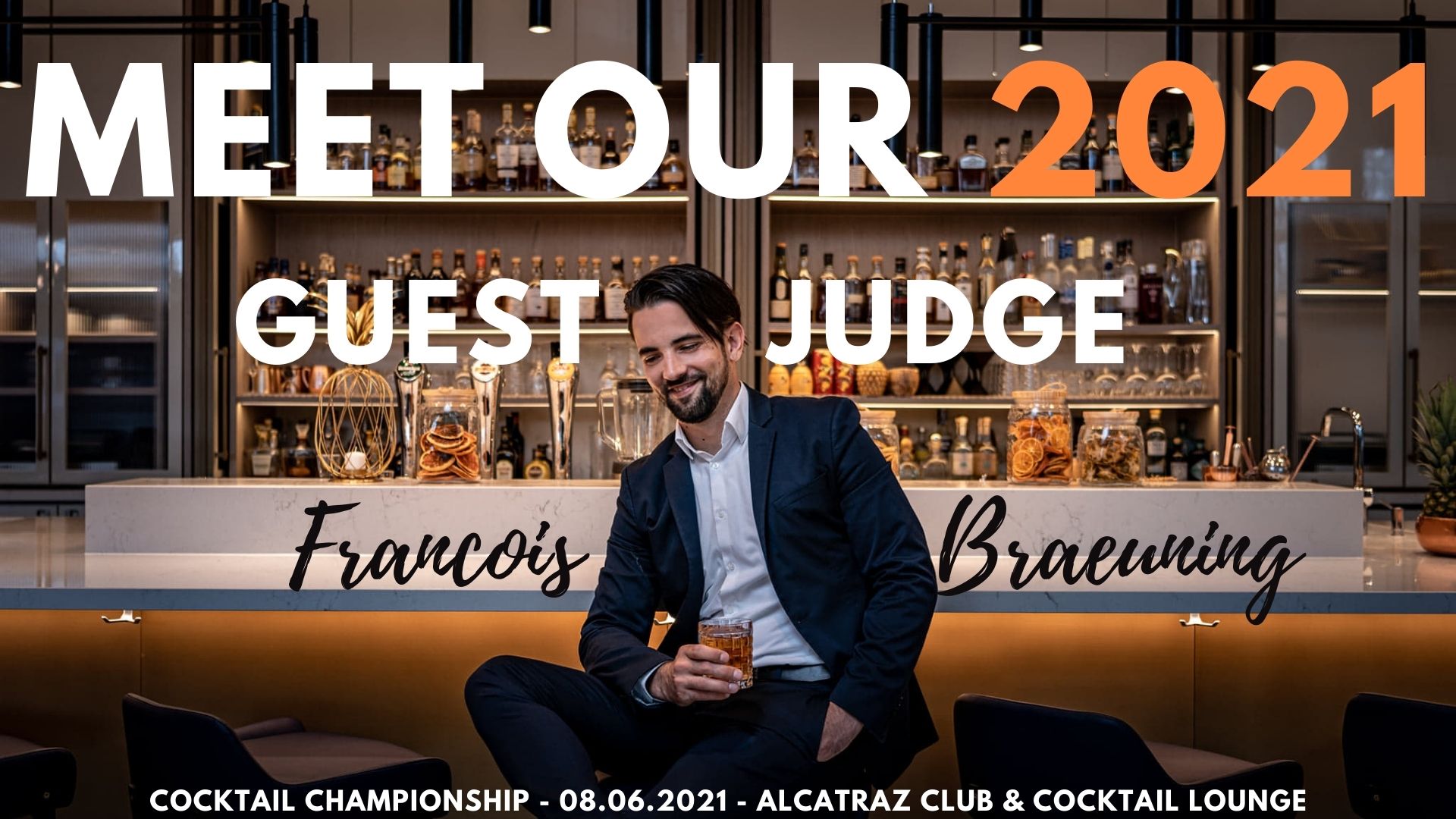 HTMi Cocktail Championship 2021 with Mr. Francois Braeuning, Bar-Manager Zurich Marriott Hotel