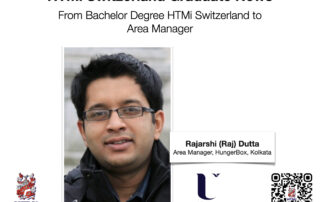 Rajarshi (Raj) Dutta - From Bachelor Degree HTMi Switzerland to Area Manager - HTMi Switzerland Graduate News