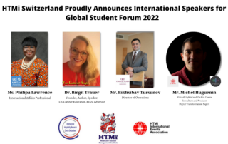HTMi Switzerland proudly announces international speakers for the Global Student Forum 2022