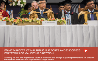 Prime Minister of Mauritius Supports and Endorses Polytechnics Mauritius Direction