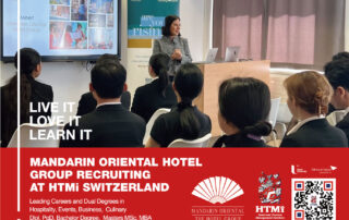 Mandarin Oriental Hotel Group Recruiting at HTMi Switzerland