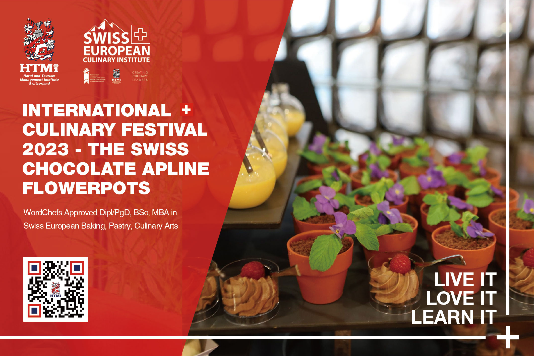 International Culinary Festival 2023 - The Swiss Chocolate Alpine Flowerpots