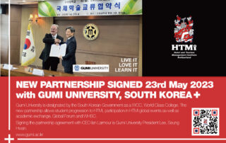 23 May 2023 New Partnership Signed with Gumi University, South Korea