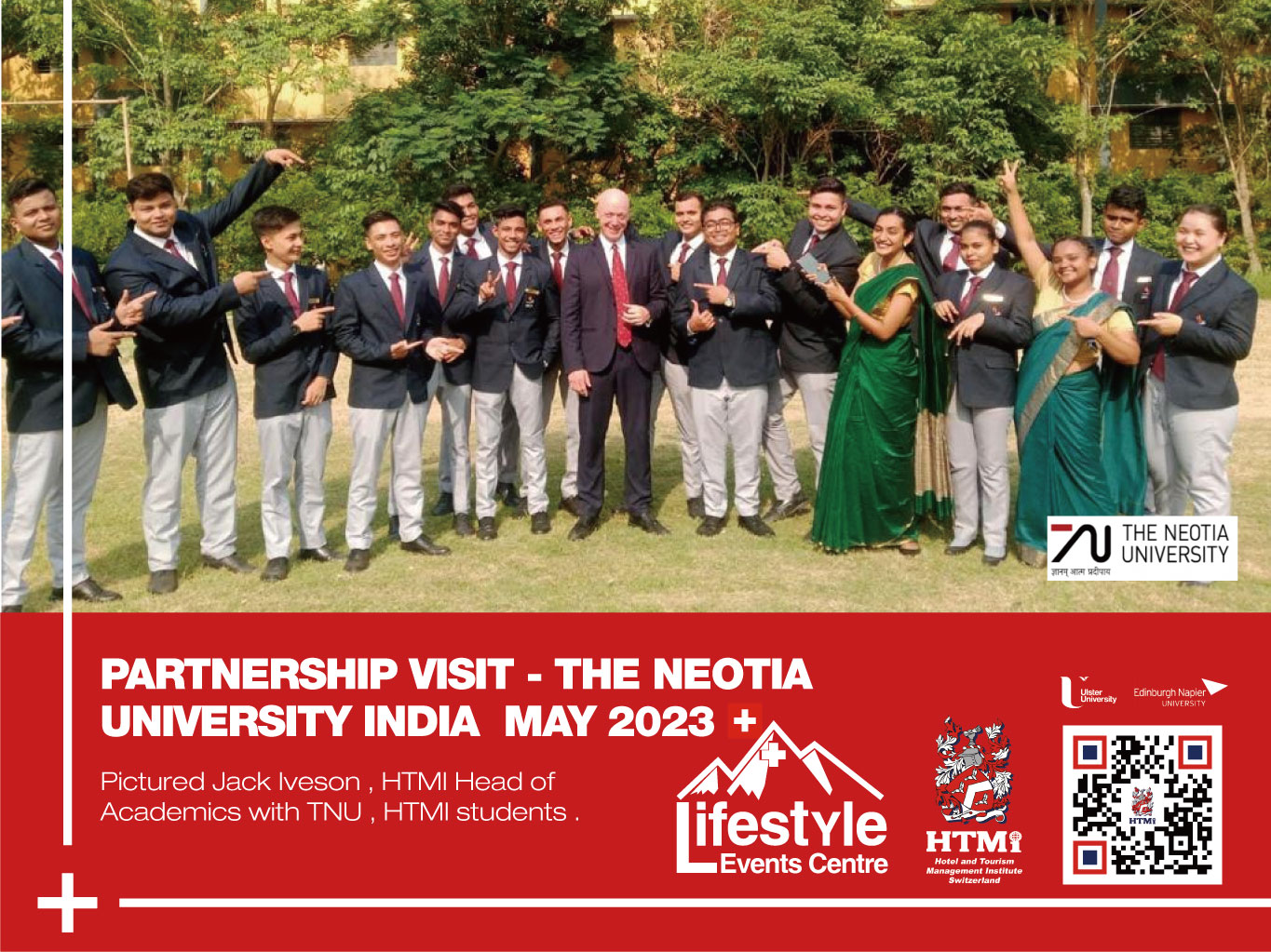 Partnership Visit - The Neotia University India - May 2023