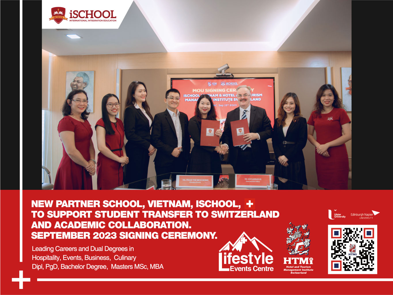 New Partner School, Vietnam, iSchool