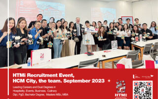 HTMi Recruitment Event, HCM City, the team. September 2023