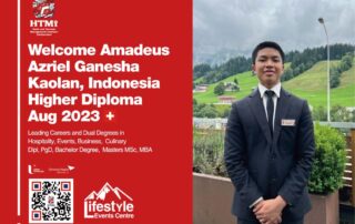 Welcome Amadeus Azriel Ganesha Kaolan, Indonesia Higher Diploma Aug 2023