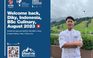 Welcome back, Diky, Indonesia, BSc Culinary, August 2023