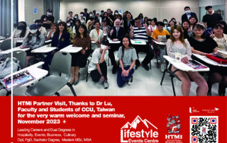 HTMi Partner Visit, Thanks to Dr Lu, Faculty and Students of CCU, Taiwan for the very warm welcome and seminar, November 2023