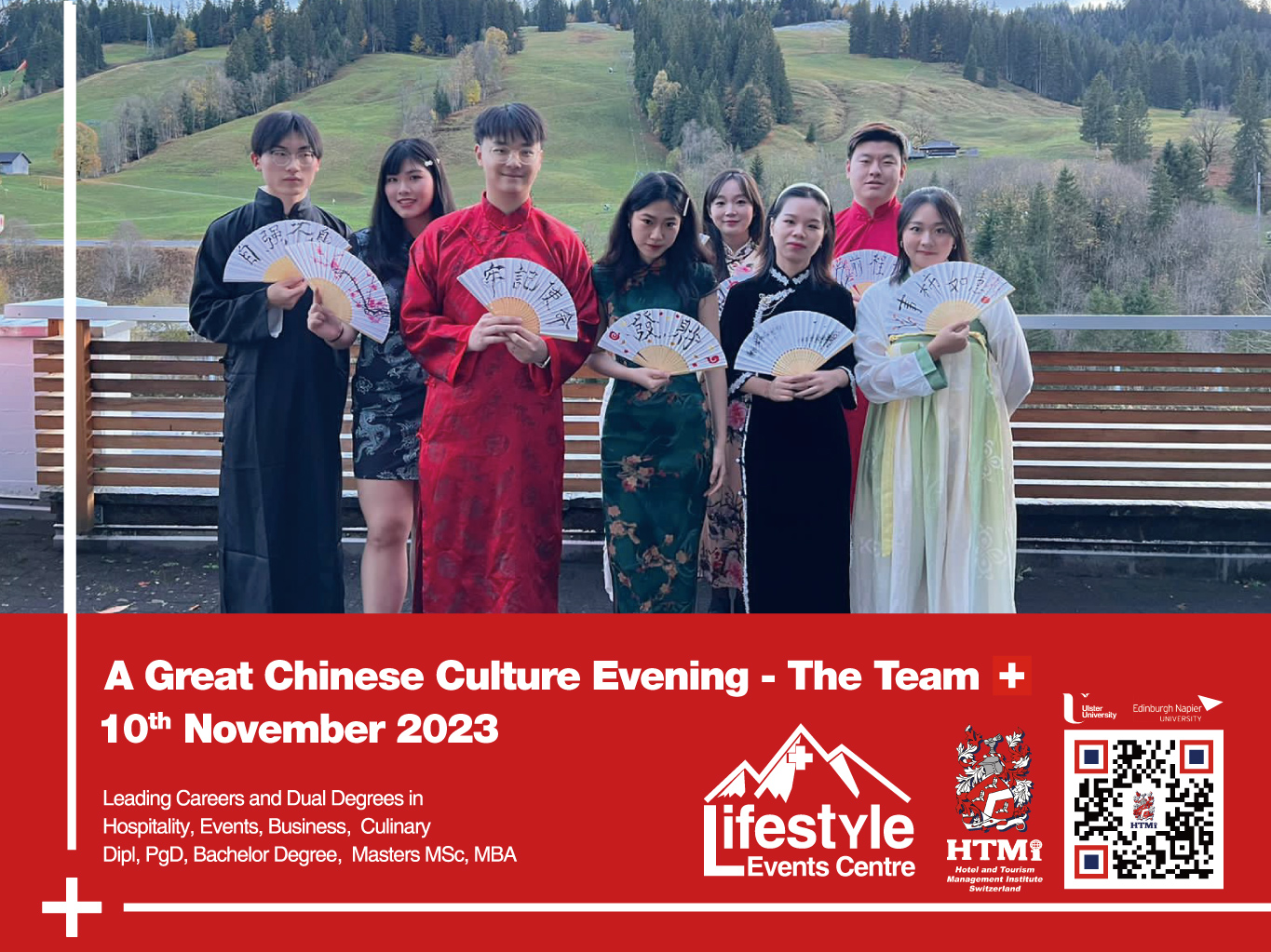 A Great Chinese Culture Evening - The Team + 10th November 2023